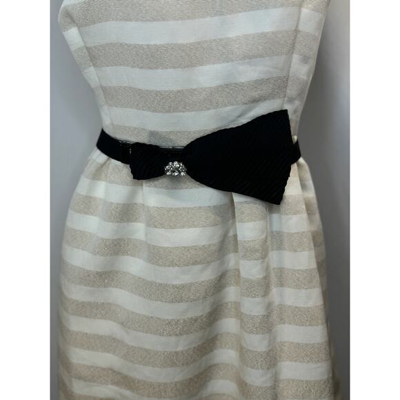 NWT Lilly Pulitzer Eryn Dress - Cameo White Swizzle Stripe - Size 6 - Picture 4 of 13